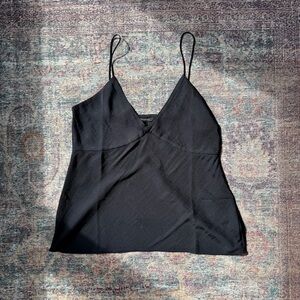 Banana Republic Black Spaghetti Strap Top Camisole